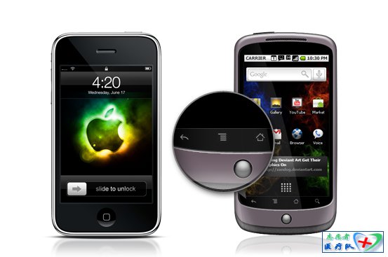 苹果与机器人--Iphone与Android 对比分析浅谈